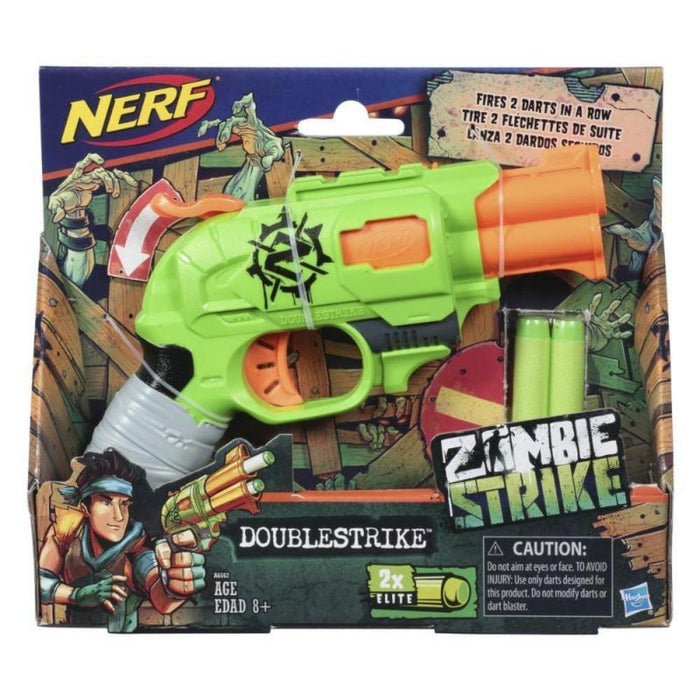 Nerf Zombie Strike Doublestrike-Action & Toy Figures-Nerf-Toycra