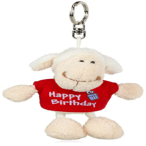 Nici Happy Birthday Sheep Keyring (10cm)-Soft Toy-Nici-Toycra