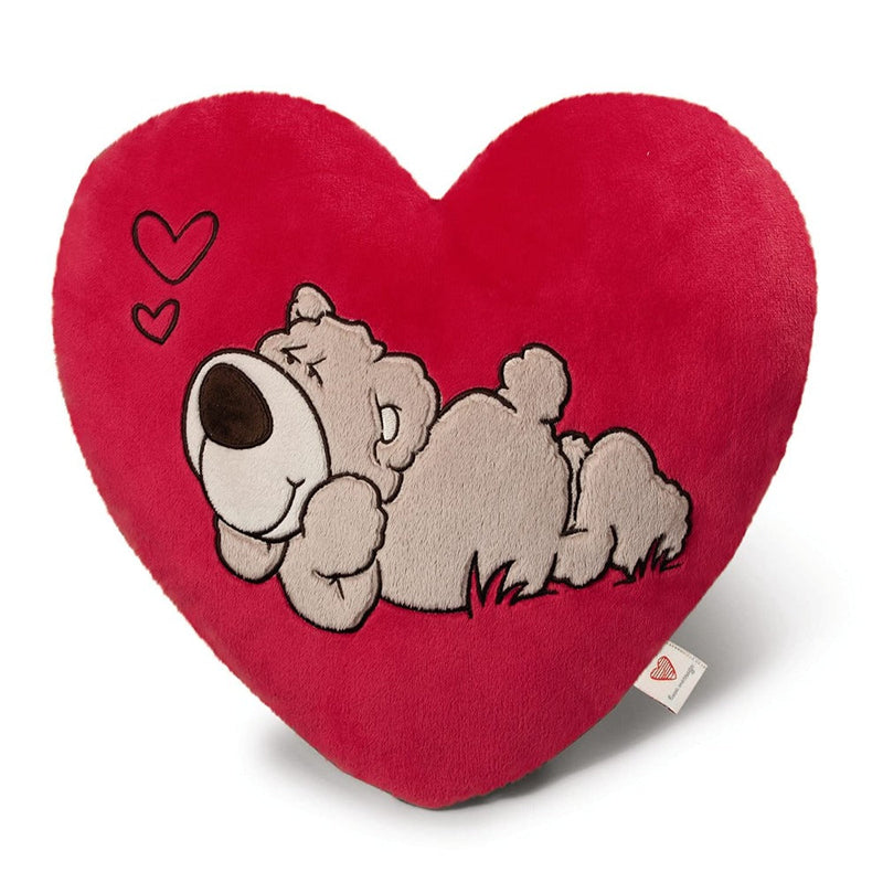 Nici Heart Cushion Love Bear, Red(40cm)