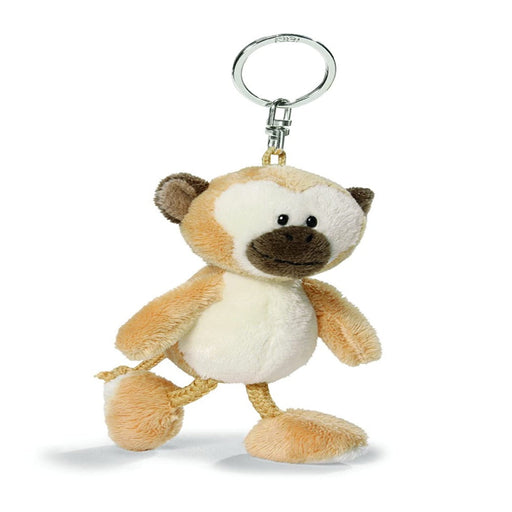 Nici Monkey Keychain Plush Yellow (10cm)-Soft Toy-Nici-Toycra