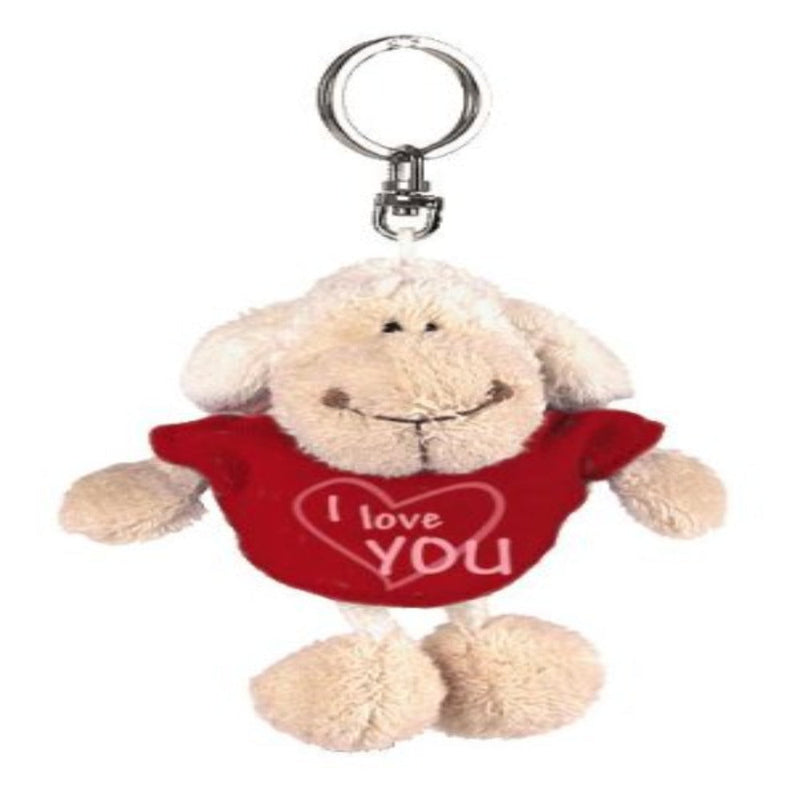 Nici Sheep Keyring T-Shirt with "I love you