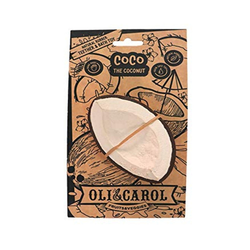 Oli & Carol Natural Rubber Teether