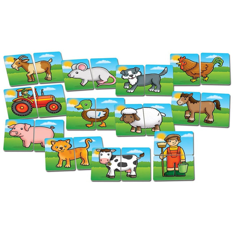 Orchard Toys Farmyard Heads and Tails Game