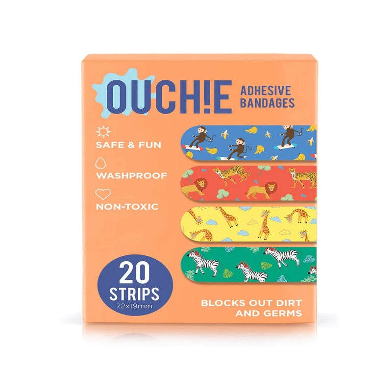Ouchie Adhesive Bandages- 20 Strips Each