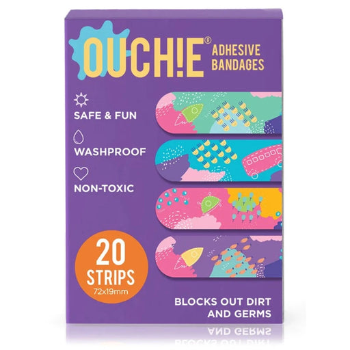 Ouchie Adhesive Bandages- 20 Strips Each