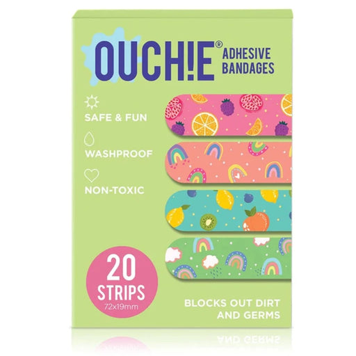 Ouchie Adhesive Bandages- 20 Strips Each-Bandeges-OUCHIE-Toycra