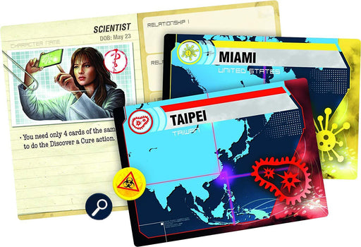 Pandemic: Legacy Season 1 (Red Edition)-Board Games-Asmodee-Toycra
