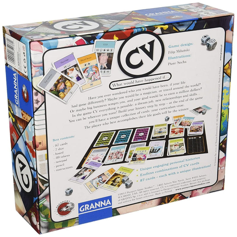 Passport Game Studio Cv Card Game