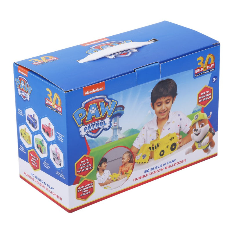 Paw Patrol 3D Build N’ Play Soft Foam Vehicle