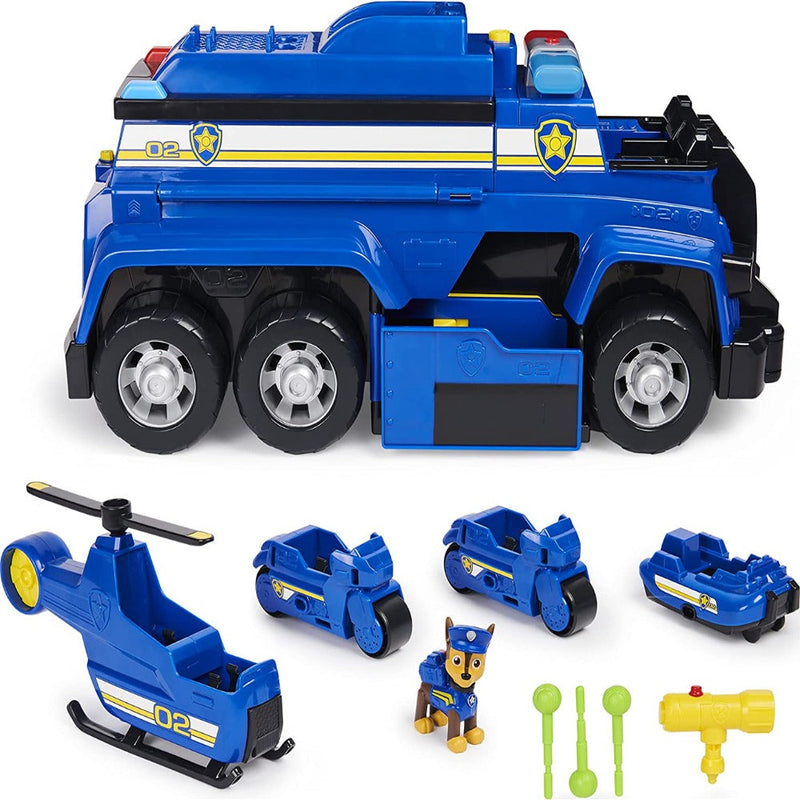Paw Patrol Chase’s 5-in-1 Ultimate Police Cruiser with Lights and Sounds