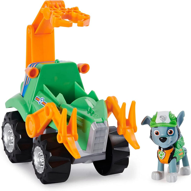 Paw Patrol Dino Rescue Deluxe Rev Up Vehicle with Mystery Dinosaur Figure