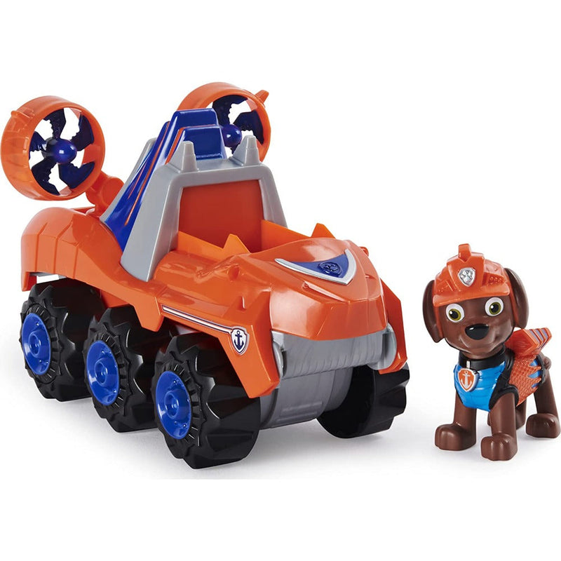 Paw Patrol Dino Rescue Deluxe Rev Up Vehicle with Mystery Dinosaur Figure