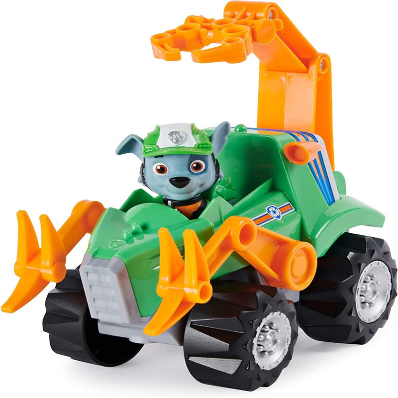 Paw Patrol Dino Rescue Deluxe Rev Up Vehicle with Mystery Dinosaur Figure