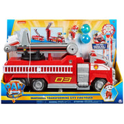 Paw Patrol Marshall’s Transforming Movie City Fire Truck