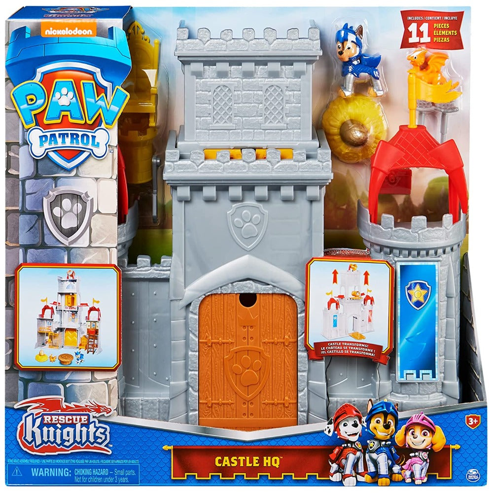 Paw Patrol Rescue Knights Castle HQ Transforming Playset — Toycra