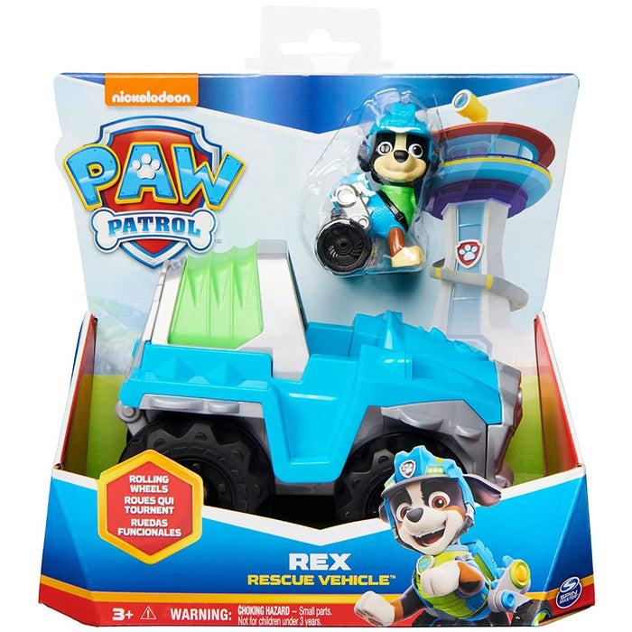 PAW Patrol, Chase’s Patrol Cruiser Vehicle with Collectible Figure