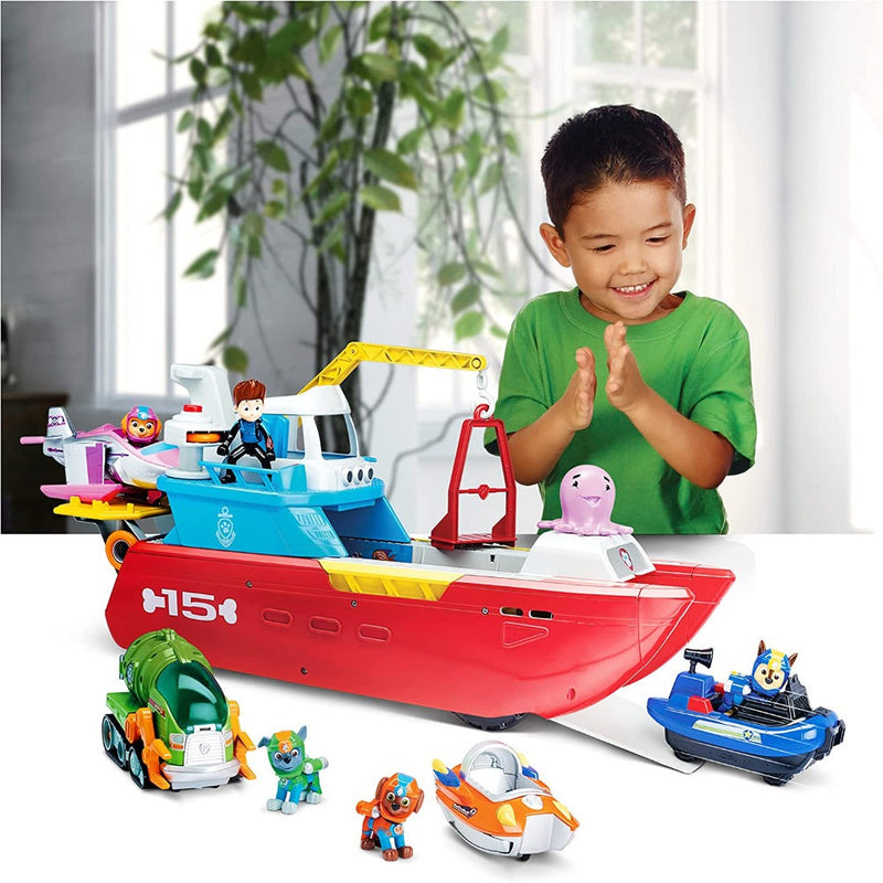Paw Patrol Sea Patrol - Sea Patroller Transforming Vehicle with Lights & Sounds