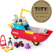 Paw Patrol Sea Patrol - Sea Patroller Transforming Vehicle with Lights & Sounds