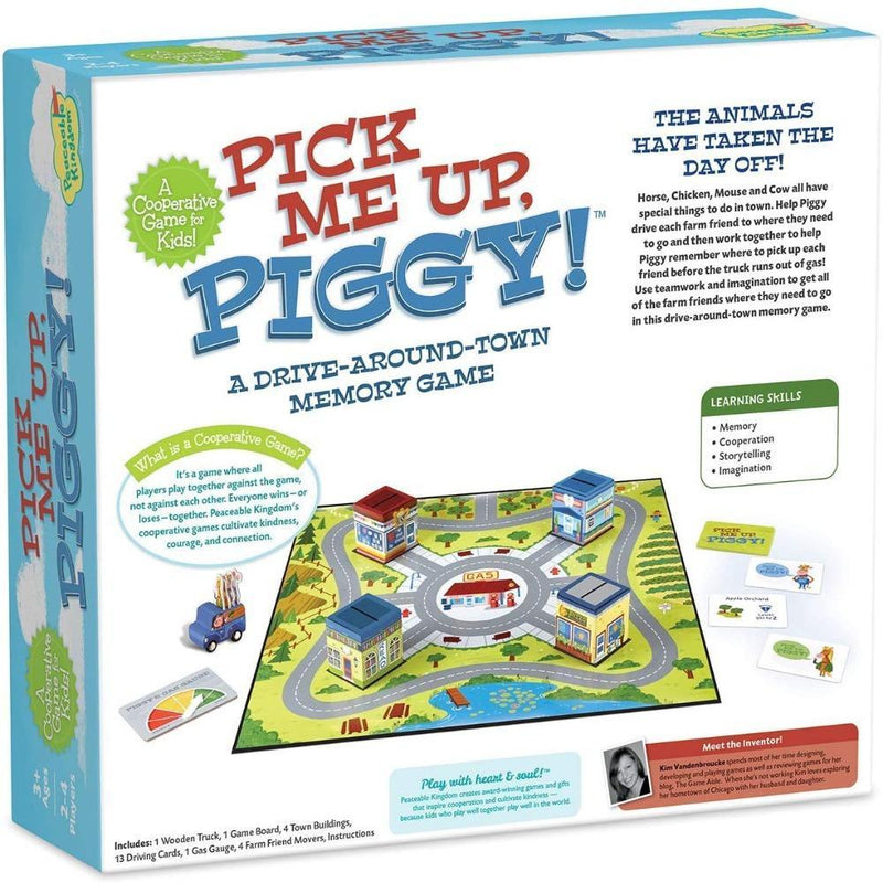 Peaceable Kingdom Pick Me Up, Piggy! - A Cooperative Game