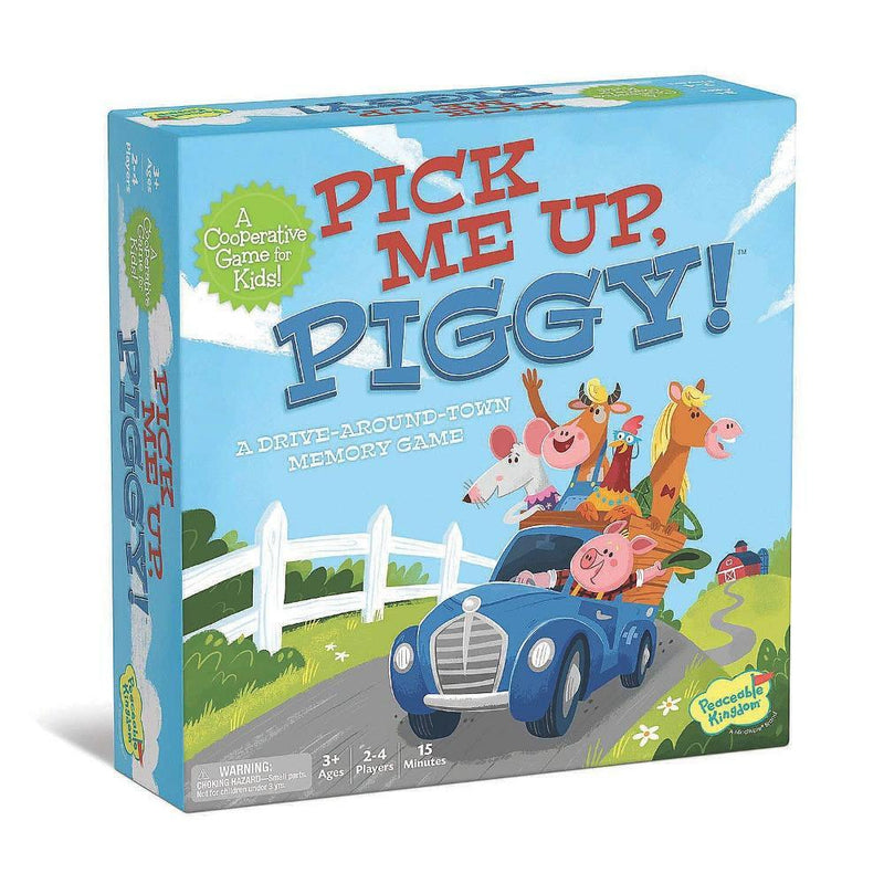 Peaceable Kingdom Pick Me Up, Piggy! - A Cooperative Game