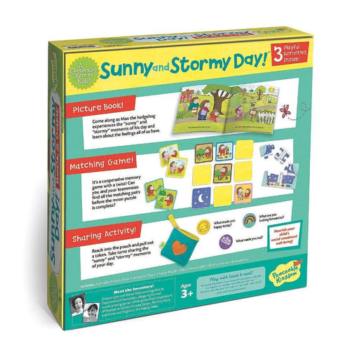 Peaceable Kingdom Sunny And Stormy Day A Cooperative Game-Kids Games-Peaceable Kingdom-Toycra