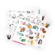 PepPlay Doodle Placemats My First Educational Set