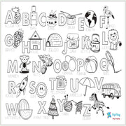 PepPlay Doodle Placemats My First Educational Set