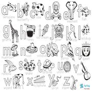 PepPlay Doodle Placemats My First Educational Set