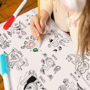 PepPlay Doodle Placemats My First Educational Set