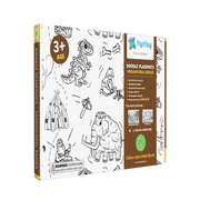 PepPlay Doodle Placemats Set Prehistoric Series