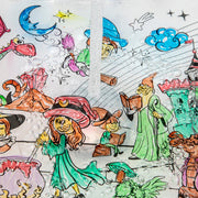 PepPlay Doodle Placemats Travel Set