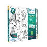 PepPlay Doodle Placemats Travel Set