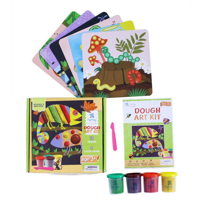 PepPlay Dough Art Kit-Arts & Crafts-PepPlay-Toycra