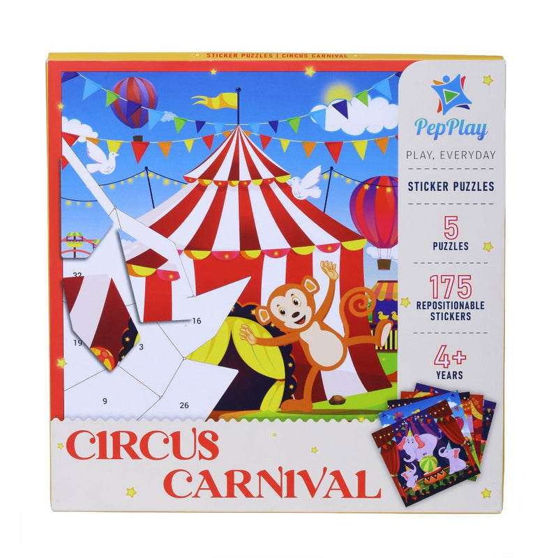 PepPlay Educational Sticker Shape And Puzzle