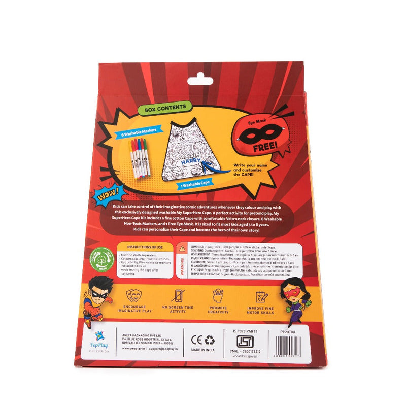 PepPlay My Super Hero Cape Kit