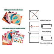 PepPlay Paper Origami Art Animal Kingdom-Arts & Crafts-PepPlay-Toycra