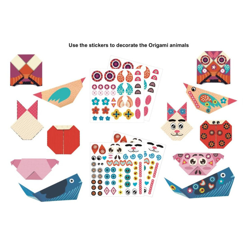 PepPlay Paper Origami Art Animal Kingdom-Arts & Crafts-PepPlay-Toycra
