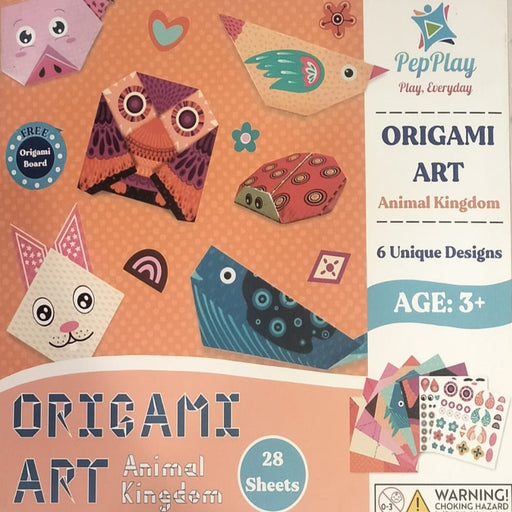 PepPlay Paper Origami Art Animal Kingdom-Arts & Crafts-PepPlay-Toycra