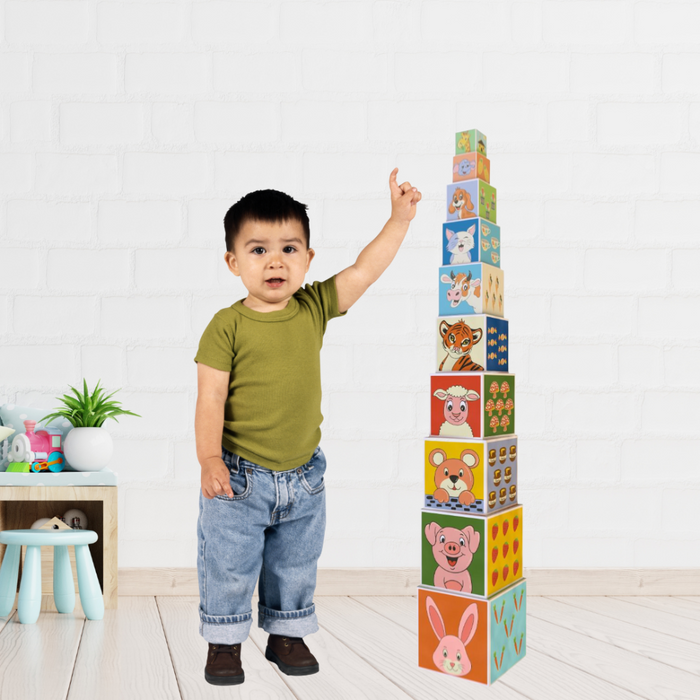 PepPlay Stacking Nesting Cubes — Toycra