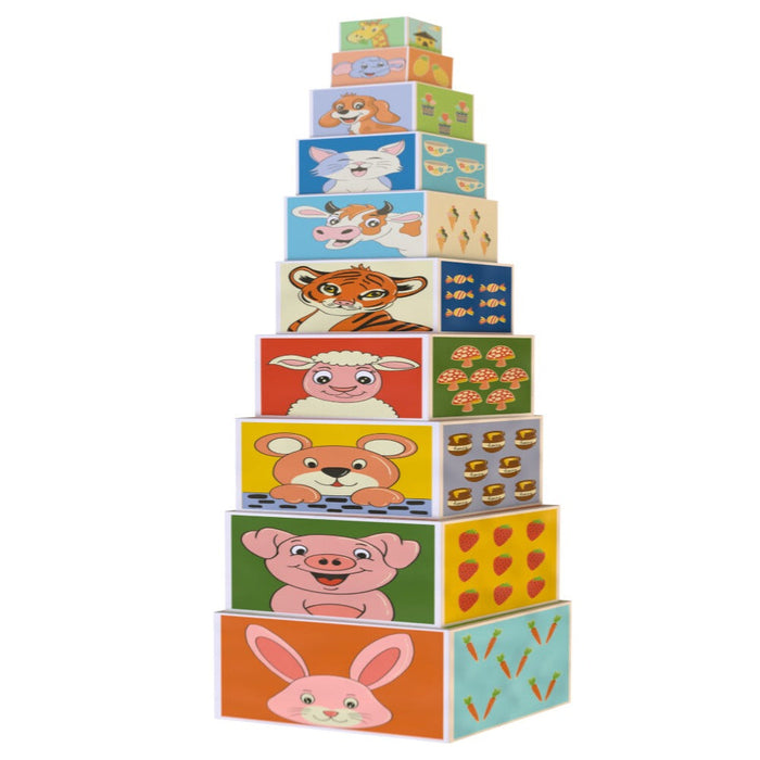 PepPlay Stacking Nesting Cubes - Main Image