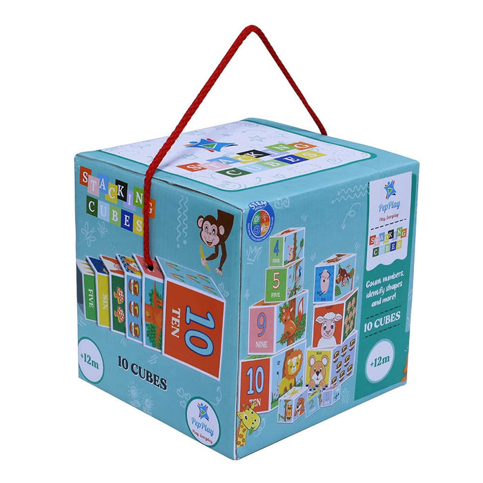PepPlay Stacking Nesting Cubes — Toycra - Main Image