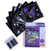 PepPlay Velvet Coloring Card Travel Set