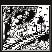 PepPlay Velvet Coloring Card Travel Set