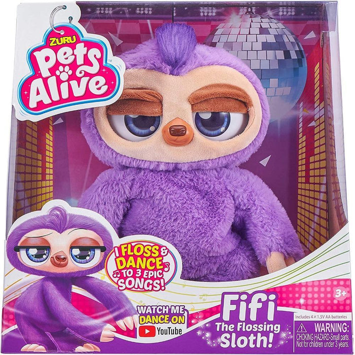 Pets Alive Fifi the Flossing Sloth — Toycra