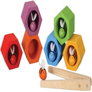 PlanToys Wooden Beehives Sorting Game