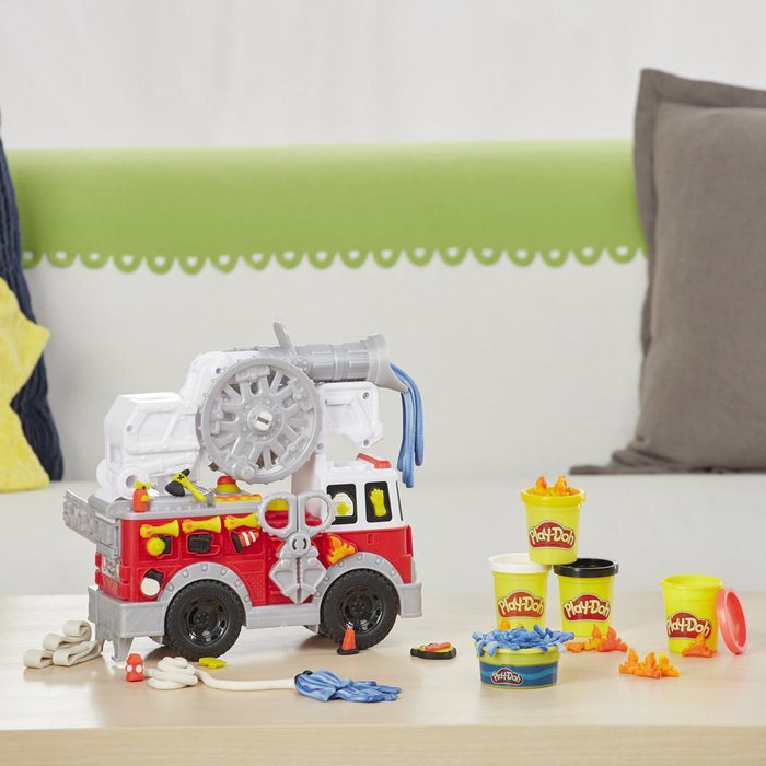 Play-Doh Wheels Firetruck Toy-Arts & Crafts-Play Doh-Toycra