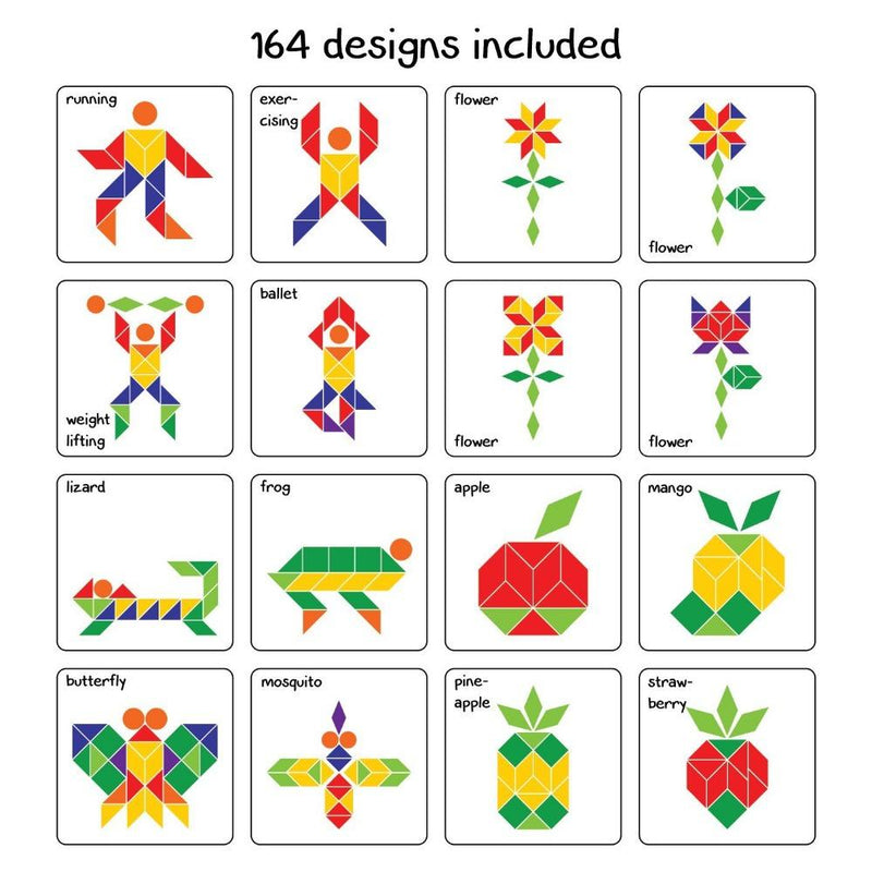 Play Panda Fun Magnetic Shapes