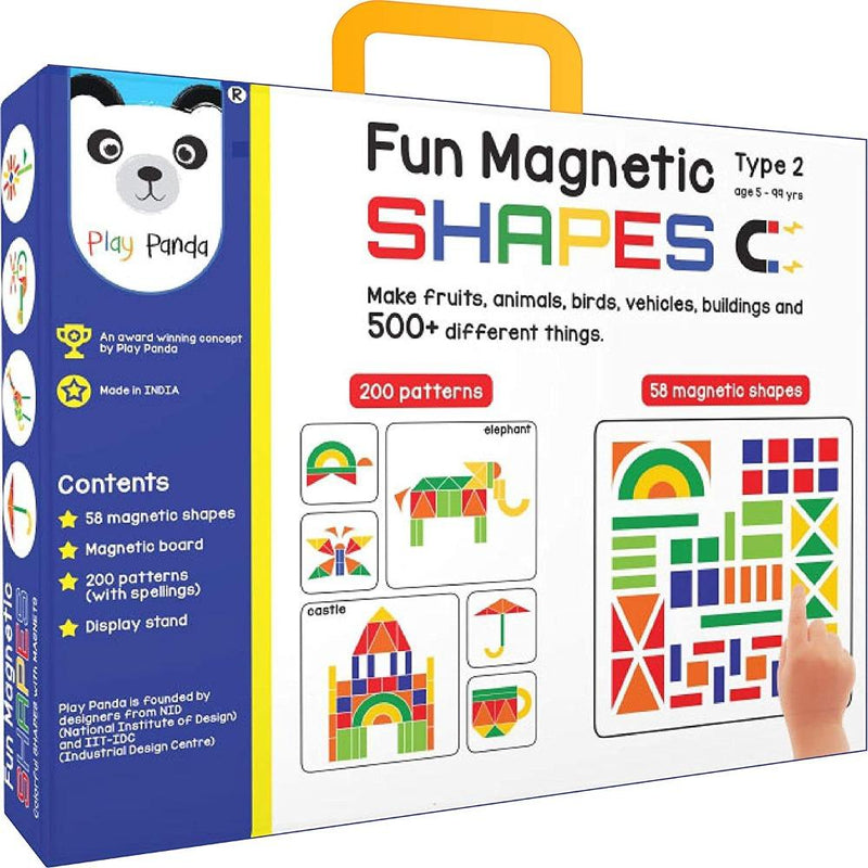 Play Panda Fun Magnetic Shapes