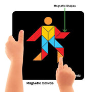 Play Panda Fun Magnetic Shapes