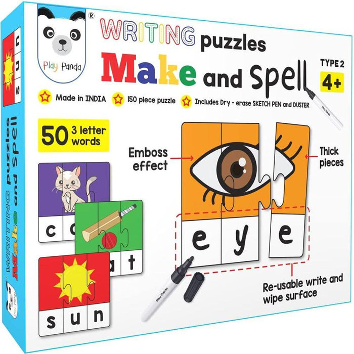 Play Panda Make and Spell-Learning & Education-Play Panda-Toycra